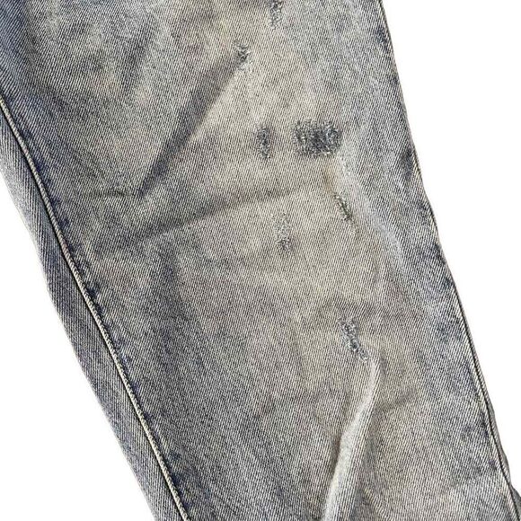 Pilcro & the Letterpress Anthropologie Frayed Hem Straight Leg Jeans - Picture 4 of 9